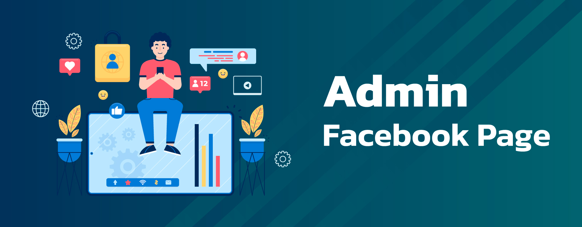 บริการรับดูแลเพจ Facebook